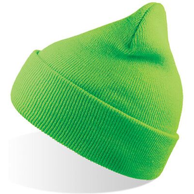 Atlantis At703, Huer Wind Beanie - Grøn Fluo - One Size Atlantis At703, Huer Wind Beanie - Grøn Fluo - One Size