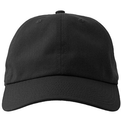 Atlantis At681 Dad Hat-S - Black - One Size Atlantis At681 Dad Hat-S - Black - One Size