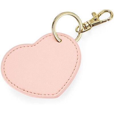 Bagbase Bg746, Tasker Boutique Heart Key Clip - Blød Lyserød - One Size Bagbase Bg746, Tasker Boutique Heart Key Clip - Blød Lyserød - One Size