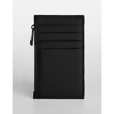Bagbase Bg326 Pung - Matte Pu Card Holder - Black - 13 X 7 Cm Bagbase Bg326 Pung - Matte Pu Card Holder - Black - 13 X 7 Cm