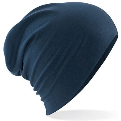 Beechfield Cb368, Huer Hemsedal Cotton Slouch Beanie - Fransk Flåde - One Size Beechfield Cb368, Huer Hemsedal Cotton Slouch Beanie - Fransk Flåde - One Size