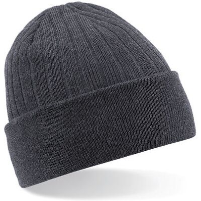 Beechfield Unisex Thinsulate™ Beanie Cb447 - Mørk Grafit - One Size Beechfield Unisex Thinsulate™ Beanie Cb447 - Mørk Grafit - One Size