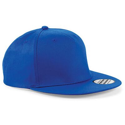 Beechfield Cb610, Caps 5 Panel Snapback Rapper Cap - Lys Kongelig - One Size Beechfield Cb610, Caps 5 Panel Snapback Rapper Cap - Lys Kongelig - One Size
