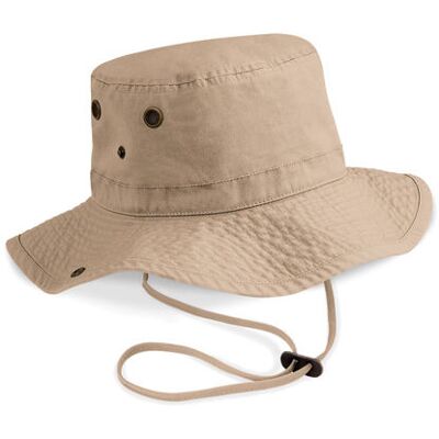 Beechfield Cb789, Safari Hatte - Bøllehatte - Pebble - One Size Beechfield Cb789, Safari Hatte - Bøllehatte - Pebble - One Size