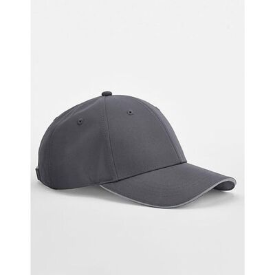 Beechfield Cb195r Team Sports-Tech Cap - Graphite Grey / Light Grey - One Size Beechfield Cb195r Team Sports-Tech Cap - Graphite Grey / Light Grey - One Size