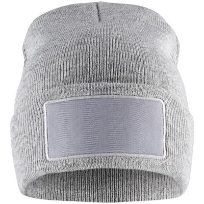Clique 24129 Hubert Patch Hue - Gråmeleret - One Size Clique 24129 Hubert Patch Hue - Gråmeleret - One Size