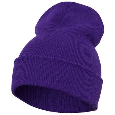 Flexfit Fx1501kc, Huer Heavyweight Long Beanie - Lilla - One Size Flexfit Fx1501kc, Huer Heavyweight Long Beanie - Lilla - One Size