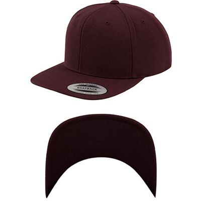 Flexfit Fx6089m, Caps Classic Snapback - Maroon/maroon - One Size Flexfit Fx6089m, Caps Classic Snapback - Maroon/maroon - One Size