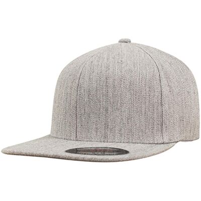Flexfit Fx6277fv, Caps Flexfit Flat Visor - Heather Grey - S/m Flexfit Fx6277fv, Caps Flexfit Flat Visor - Heather Grey - S/m
