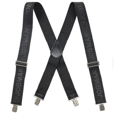 Jobman 9011 Seler Med Clips - Black - One Size Jobman 9011 Seler Med Clips - Black - One Size