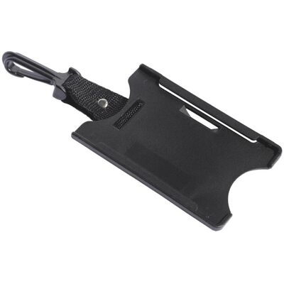 Jobman 9916 Id Kort Holder - Praktisk Id-Kortholder - Black - One Size Jobman 9916 Id Kort Holder - Praktisk Id-Kortholder - Black - One Size