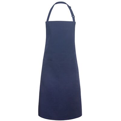 Karlowsky Ky044, Forklæder Bib Apron Basic With Pocket And Buckle - Navy (Ca. Pantone 533c) - One Size Karlowsky Ky044, Forklæder Bib Apron Basic With Pocket And Buckle - Navy (Ca. Pantone 533c) - One Size