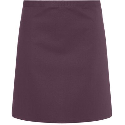 Karlowsky Ky047, Forklæder Basic Apron - Aubergine (Ca. Pantone 5185c) - One Size Karlowsky Ky047, Forklæder Basic Apron - Aubergine (Ca. Pantone 5185c) - One Size