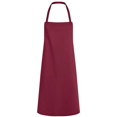 Karlowsky Ky006 Forklæder - Bordeaux - 75 X 95 Cm Karlowsky Ky006 Forklæder - Bordeaux - 75 X 95 Cm