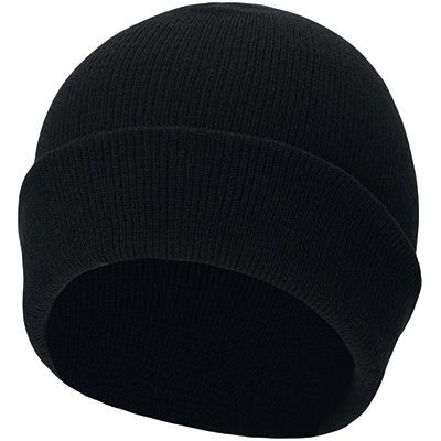 Korntex Kx700, Huer Knitted Beanie - Sort - One Size Korntex Kx700, Huer Knitted Beanie - Sort - One Size