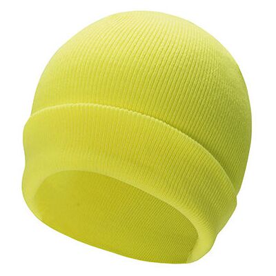 Korntex Kx700, Huer Knitted Beanie - Signal Gul - One Size Korntex Kx700, Huer Knitted Beanie - Signal Gul - One Size