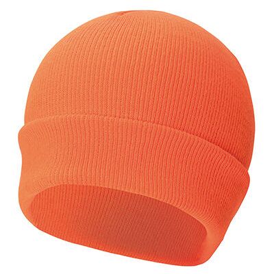 Korntex Kx700, Huer Knitted Beanie - Signal Orange - One Size Korntex Kx700, Huer Knitted Beanie - Signal Orange - One Size