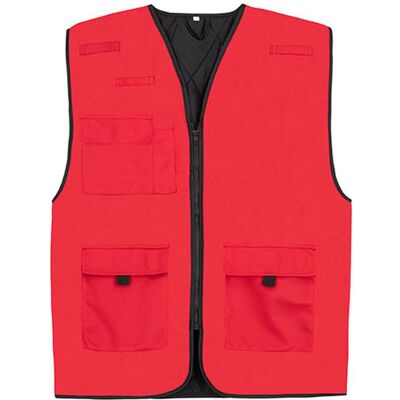 Korntex Kx166 Padded Multifunctional Arbejdsvest Med Ekstra Stort Område Til Print - Red - 5xl Korntex Kx166 Padded Multifunctional Arbejdsvest Med Ekstra Stort Område Til Print - Red - 5xl