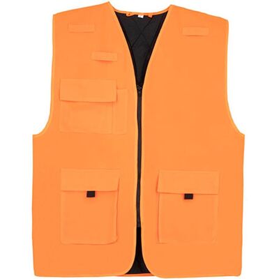 Korntex Kx166 Padded Multifunctional Arbejdsvest Med Ekstra Stort Område Til Print - Signal Orange - 5xl Korntex Kx166 Padded Multifunctional Arbejdsvest Med Ekstra Stort Område Til Print - Signal Orange - 5xl
