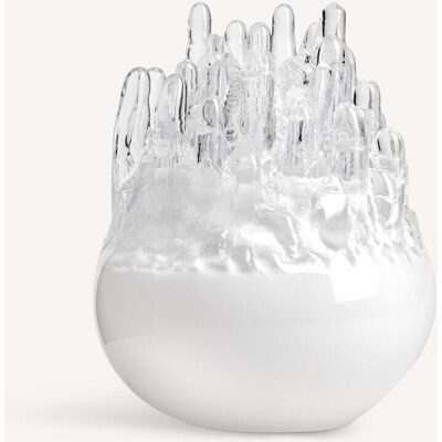 Kosta Boda Polar Votive White H 330mm B 280mm One Size Kosta Boda Polar Votive White H 330mm B 280mm One Size