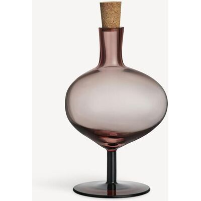 Kosta Boda Bod Bottle Burgundy 230mm One Size Kosta Boda Bod Bottle Burgundy 230mm One Size