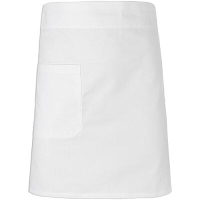 Neutral Ne92002 Cafe Apron - Forstykke Med Lomme - White - 110 X 50 Cm Neutral Ne92002 Cafe Apron - Forstykke Med Lomme - White - 110 X 50 Cm