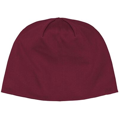 Neutral Ne93051 Interlock Beanie - Huer - Bordeaux - One Size Neutral Ne93051 Interlock Beanie - Huer - Bordeaux - One Size