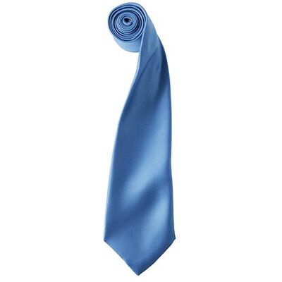 Premier Workwear Pw750, Slips Og Butterfly Colours Collection Satin Tie - Midblue (Ca. Pantone 2718) - 144 X 8,5 Cm Premier Workwear Pw750, Slips Og Butterfly Colours Collection Satin Tie - Midblue (Ca. Pantone 2718) - 144 X 8,5 Cm