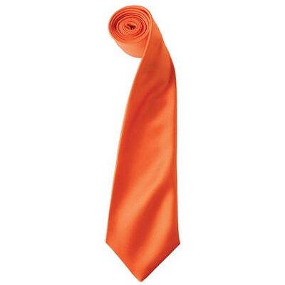 Premier Workwear Pw750, Slips Og Butterfly Colours Collection Satin Tie - Orange (Ca. Pantone 1655) - 144 X 8,5 Cm Premier Workwear Pw750, Slips Og Butterfly Colours Collection Satin Tie - Orange (Ca. Pantone 1655) - 144 X 8,5 Cm