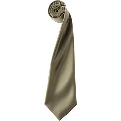 Premier Workwear Pw750, Slips Og Butterfly Colours Collection Satin Tie - Sage (Ca. Pantone 5497) - 144 X 8,5 Cm Premier Workwear Pw750, Slips Og Butterfly Colours Collection Satin Tie - Sage (Ca. Pantone 5497) - 144 X 8,5 Cm