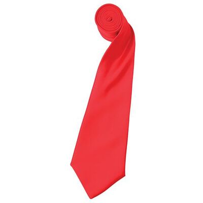 Premier Workwear Pw750, Slips Og Butterfly Colours Collection Satin Tie - Strawberry Red (Ca. Pantone 186) - 144 X 8,5 Cm Premier Workwear Pw750, Slips Og Butterfly Colours Collection Satin Tie - Strawberry Red (Ca. Pantone 186) - 144 X 8,5 Cm