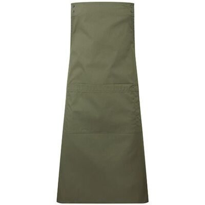 Premier Pw190 Forklæder - Olive - 70 X 86 Cm Premier Pw190 Forklæder - Olive - 70 X 86 Cm