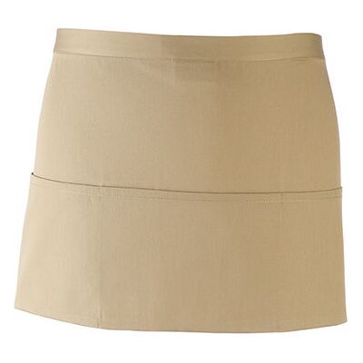 Premier Workwear Pw155, Forklæder Colours Collection 3-Pocket Apron - Khaki (Ca. Pantone 7503) - One Size Premier Workwear Pw155, Forklæder Colours Collection 3-Pocket Apron - Khaki (Ca. Pantone 7503) - One Size