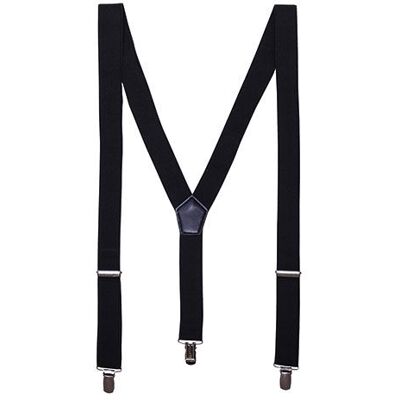Premier Workwear Pw701, Bælter & Seler Clip On Trousers Braces/suspenders - Sort - One Size Premier Workwear Pw701, Bælter & Seler Clip On Trousers Braces/suspenders - Sort - One Size