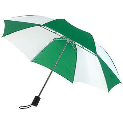 Printwear Sc80, Paraplyer Pocket Umbrella - Grøn/hvid - One Size Printwear Sc80, Paraplyer Pocket Umbrella - Grøn/hvid - One Size