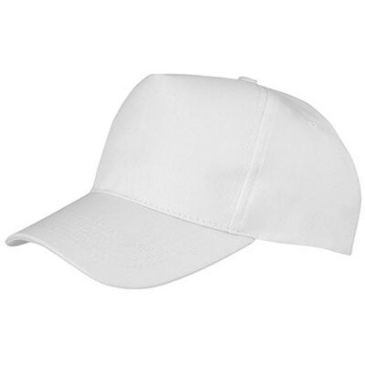 Result Headwear Rh84, Caps Boston Printers Cap - Hvid - One Size Result Headwear Rh84, Caps Boston Printers Cap - Hvid - One Size