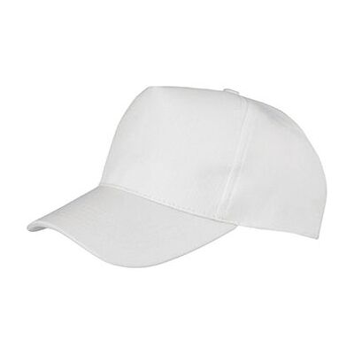 Result Headwear Rh84j, Caps Junior Boston Printers Cap - Hvid - One Size Result Headwear Rh84j, Caps Junior Boston Printers Cap - Hvid - One Size