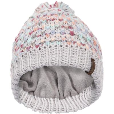 Trespass Irmina - Female Beanie Hat / Dame Pale Grey One Size Trespass Irmina - Female Beanie Hat / Dame Pale Grey One Size