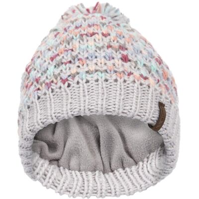 Trespass Irmina - Female Beanie Hat / Dame - Pale Grey - One Size Trespass Irmina - Female Beanie Hat / Dame - Pale Grey - One Size