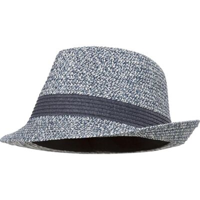 Trespass Evanesce - Unisex Adult Trilby Hat Navy One Size Trespass Evanesce - Unisex Adult Trilby Hat Navy One Size