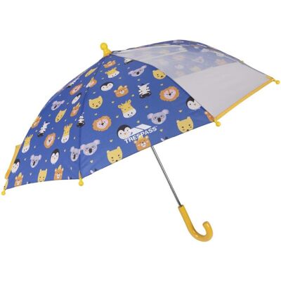 Trespass Drizzle - Børne Paraply - Animal Print - One Size Trespass Drizzle - Børne Paraply - Animal Print - One Size