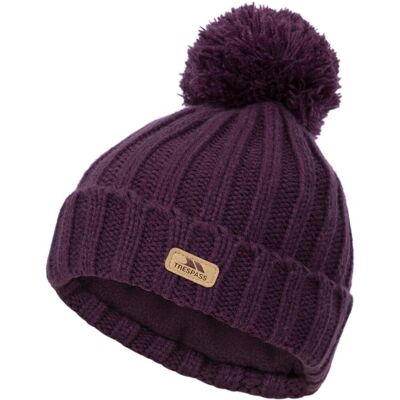 Trespass Thorns - Kids Hat - Hue Til Børn - Potent Purple - 5/7 Trespass Thorns - Kids Hat - Hue Til Børn - Potent Purple - 5/7