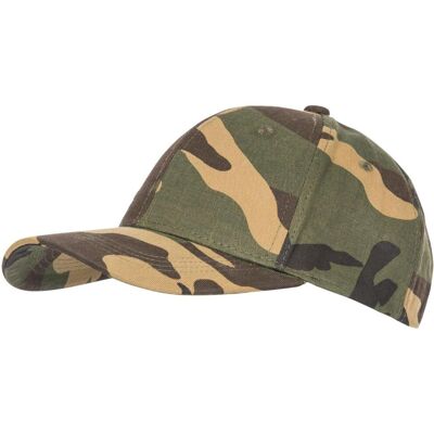 Trespass Carrigan - Adults Cap - Jungle Camo - One Size Trespass Carrigan - Adults Cap - Jungle Camo - One Size