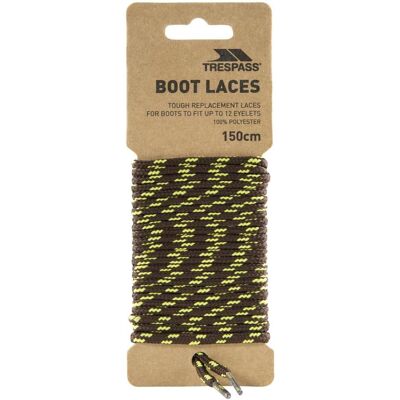 Trespass Laces 150 - Round Laces 150cm - Brown - One Size Trespass Laces 150 - Round Laces 150cm - Brown - One Size