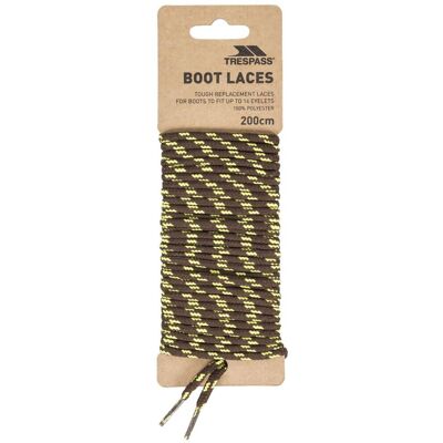 Trespass Laces 200 - Round Laces 200cm - Brown - One Size Trespass Laces 200 - Round Laces 200cm - Brown - One Size