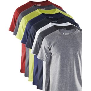 Blåkläder 3325 T-Shirt 5-Pak / T-Shirt 5-Pak - 2xl - Mørk Marineblå