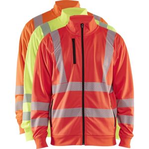 Blåkläder 3563 High Vis Sweatshirt Full Zip / High Vis Sweatshirt Full Zip - 3xl - High Vis Rød