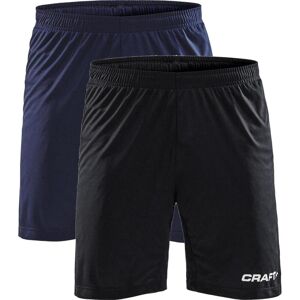 Craft 1906707 Pro Control Longer Shorts Contrast M Herre / Sportshorts / Shorts Navy/white Xl