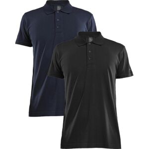 Craft 1910384 Adv Seamless Polo Shirt M Herre / Sportstaske / Taske Black 2xl