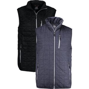 Cutter & Buck 351408 Rainier Vest Men'S Antracit Blue Melange S